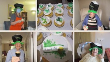 St Patricks Day at Park House care home